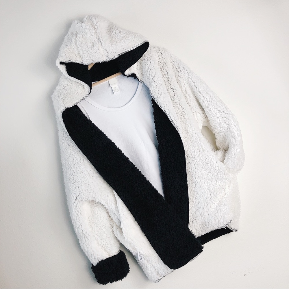 REVERSIBLE TEDDY JACKET - Picture 4 of 6